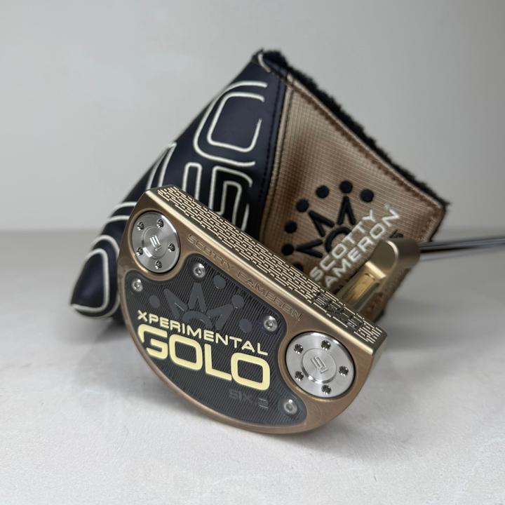 Scotty Cameron Experimental Gold GoLo Putter